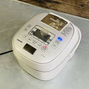 TOSHIBA 東芝 RC-10VSＮ 真空圧力IHジャー炊飯器 グランホワイト 5.5合炊き動作確認済