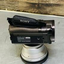 SONY ハンディカムFDR-AX45 ブロンズブラウン4KビデオカメラソニーHandycam本体のみ動作確認済バッテリーなし_画像7