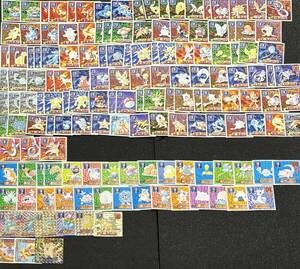 中古品 ホビー アマダ ポケモンシール列伝 147枚 まとめ売り