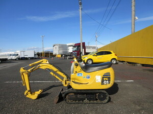 (引取り限定）KOMATSU　PC01　小型ユンボ