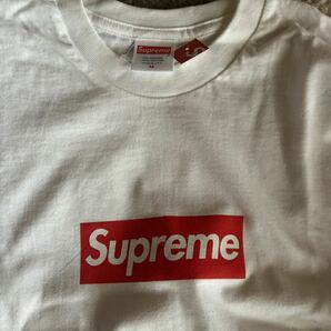 1円～ 新品 20 AW FW SUPREME BOX LOGO L/S TEE WHITE M (ロンT MM6 マルジェラ 24 SS FUTURA シュプリーム30周年)の画像2