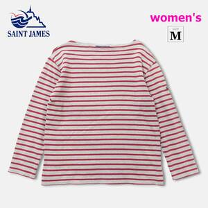 グレー×ボルドーのボーダーが良い！【 セントジェームス (4T) 】フランス製 ボーダーシャツ SAINT JAMES バスクシャツ ウエッソン ギルド