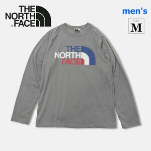 3色刷りの多色プリントがGOOD！！【 ノースフェイス (M) 】TEK TEE クルーネック 長袖Tシャツ カラフルロゴT THE NORTH FACE NT37102