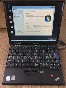 ThinkPad x61 T8100 美品　新同SSD付き