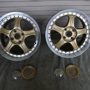 5/ホイール 2本セット RAYS VOLK RACING AV 4穴 17インチ J数不明 オフセット不明 PCD不明 レイズ ボルクレーシング 他多数出品中の画像5