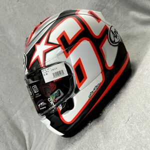 ★ New Arai RX-7x 54 см XS Size Arai Rx7x Рикки Хейден Сброс реплика с полной лицевой версией 23 года сделана A60424-1