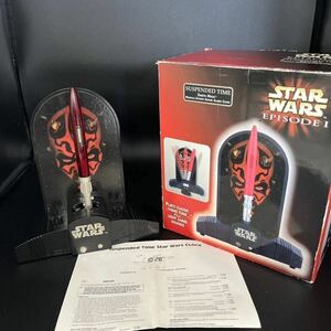 ダース モール Musical/Action Sound Alarm Clock デジタル 置き時計 動作確認済み DARTHMAUL STAR WARS エピソード1