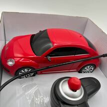 フォルクスワーゲン ザビートル ラジオコントロールカー 正規ライセンス商品 1/20 Volkswagen The Beetle 未走行 開封品 タカラトミー_画像4