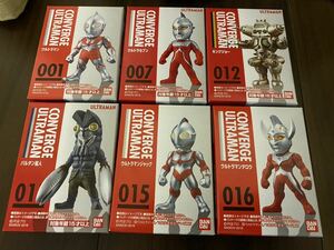 新品 未開封 ウルトラマンコンバージ 6種ULTRAMAN CONVERGE マン ジャック タロウ セブン バルタン星人 キングジョー