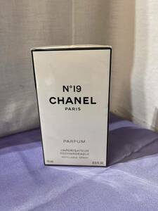 【D541】N°19 CHANEL PARIS PARFUM VAPORISATEUR RECHARGEABLE REFILLABLE SPRAY 15 ml 0.5 FL.OZ シャネル 香水 