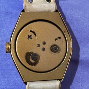 【D550】珍品 特大 手巻き腕時計 mobech ゼンマイ 2石 回転ベゼル ワールドウォッチ ワールドタイム 縦72mm横リューズ含む62mm/検 の画像3