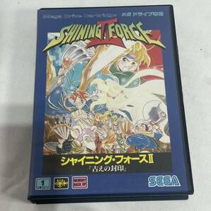 【t233】 メガドライブ シャイニング フォースⅡ 古えの封印 MD セガ メガドライブソフト SEGA シャイニングフォースⅡ の画像1