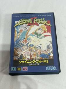 [t233] Mega Drive shining force Ⅱ old .. . seal MD Sega Mega Drive soft SEGA shining force Ⅱ