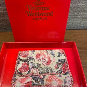 Vivienne Westwood ヴィヴィアンウエストウッド フラワー　レザー　コインケース　小銭入れ