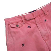 美品!! ラルフローレンラグビー スカルチノショーツ W28 Ralph Lauren Rugby Skull Chino Short ピンク Pink ラルフ RRL_画像2