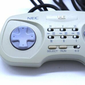 ジャンク NEC PCE-TP1 アーケードパッド6 コントローラー PCエンジン DUO 動作未確認 1円の画像5