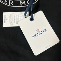 【新品】MONCLER モンクレール 現行品 ネックレタリングロゴ ワッペン Tシャツ size M メンズ_画像6