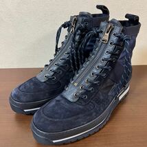 【未使用品】LOUIS VUITTON ルイヴィトン ハーレムライン モノグラム ジップアップ スニーカー ブーツ size 7 1/2_画像1