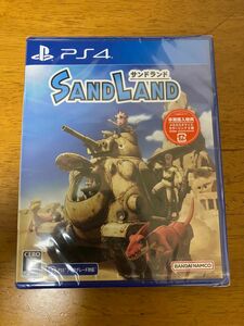 PS4 SAND LAND 未開封新品 早期購入特典メカカスタマイズカラーリング3種 コード付き