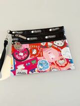 美品！レスポートサック ポーチLeSportsac ポーチ キティちゃん Hello Kitty_画像1