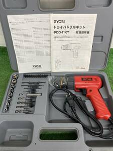 【中古品】RYOBI ドライバドリルキット FDD-11KT / ITLLIL4V75NG