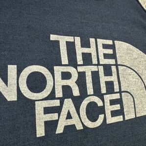 THE NORTH FACE(ザ・ノースフェイス） BB Heather Logo Tee（ヘザーロゴティー）NT31611 希少七分袖 ネイビー S 春先に最適！GOLDWIN正規品の画像5
