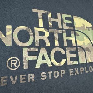THE NORTH FACE(ザ・ノースフェイス） S/S CAMOUFLAGE LOGO TEE（カモフラージュロゴティー） NT31622 ネイビー M 人気シリーズ！GOLDWINの画像5