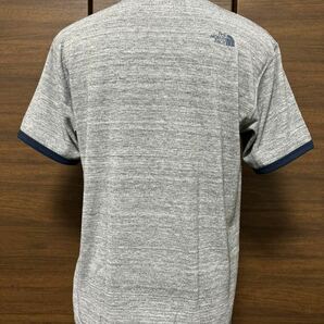 THE NORTH FACE(ザ・ノースフェイス） S/S HEATHER RINGER TEE（ヘザーリングティー）NT31612 グレー XL 人気モデル！GOLDWIN正規品の画像2