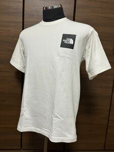 THE NORTH FACE(ザ・ノースフェイス） S/S Pictured Square Logo Tee（ピクチャードスクエアロゴティー）NT32036 ホワイト S GOLDWIN正規品