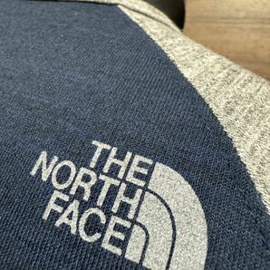 THE NORTH FACE(ザ・ノースフェイス） BB Heather Logo Tee（ヘザーロゴティー）NT31611 希少七分袖 ネイビー S 春先に最適！GOLDWIN正規品の画像6