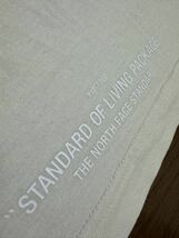 THE NORTH FACE(ザ・ノースフェイス） S/S STANDARD TEE（スタンダードティー）NT32024R アイボリー XL レア 直営店限定モデル GOLDWIN_画像6