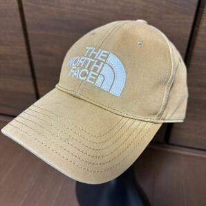 THE NORTH FACE(ザ・ノースフェイス） TNF LOGO CAP（ TNFロゴキャップ）NN01450 キャメル ユニセックス 希少カラー！GOLDWIN正規品の画像1