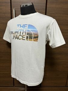 THE NORTH FACE(ザ・ノースフェイス） S/S ビッグロゴグラフィックティー NT31931A ホワイト M 限定モデル GOLDWIN正規品