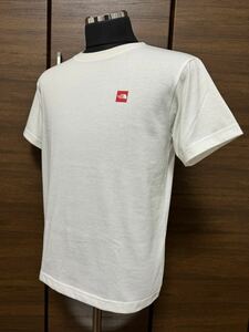 THE NORTH FACE(ザ・ノースフェイス） S/S SMALL BOX LOGO TEE（スモールボックスロゴティー）NT31955 ホワイト M GOLDWIN正規品