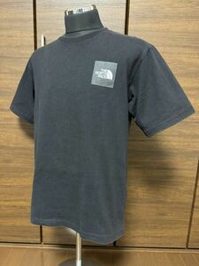 THE NORTH FACE(ザ・ノースフェイス） S/S Pictured Square Logo Tee（ピクチャードスクエアロゴ）NT32036 ブラック M GOLDWIN正規品