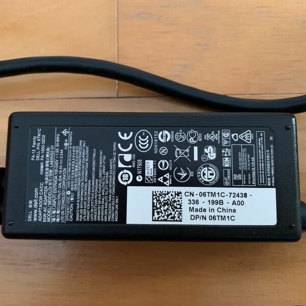 Dell純正AC 19.5V 3.34A 65W