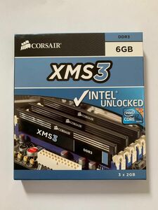 CORSAIR デスクトップパソコン用 DDR3 メモリーCMX6GX3MA1600C9 トリプルチャンネル用　3x2GB