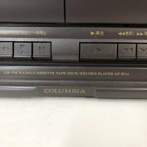 【中古】 COLUMBIA コロムビア GP-W14 レコードプレイヤー カセットデッキ ターンテーブル の画像3