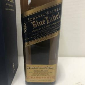 ジョニーウォーカー ブルーラベル JOHNNIE WALKER BLUE LABEL 750mlの画像3