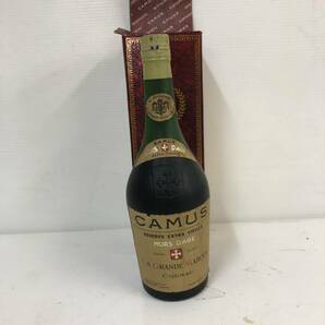 (未開栓】古酒 ブランデー コニャック カミュ Camus RESERVE EXTRA VIEILLE GRANDE MARQUE の画像1