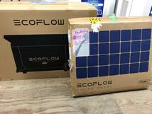 【展示品】 ECOFLOW エコフロー DELTA PRO専用エクストラバッテリーポータブル電源 EFD500-EB 110WSOLAR PANEL ソーラーパネル _画像1