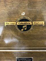 【中古】COLUMBIA No.221 蓄音機 レトロ アンティーク コロンビア 音響機器 _画像4