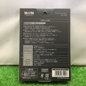 ★★未使用品 TANITA タニタ 健康をはかる アルコール チェッカー HC-310-BK 【2】の画像5