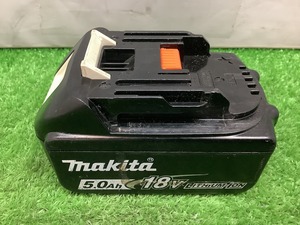 K【訳あり】中古 makita マキタ 18V 5.0Ah リチウムイオンバッテリー BL1850