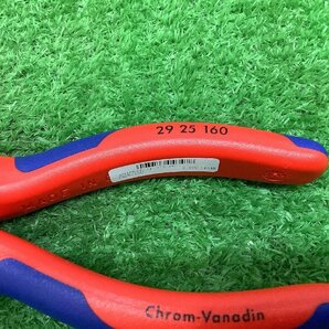 中古美品 KNIPEX クニペックス 160mm テレフォンプライヤー 29 25 160の画像8