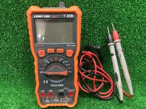 中古品 LOMVUM デジタルマルチメーター NCV 非接触 電圧測定 T28B