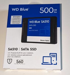 WD 2.5インチ SSD 500GB WDS500G3B0A