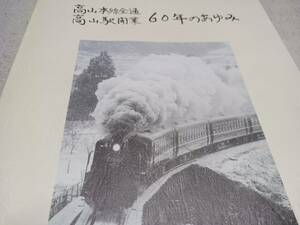 ★高山本線、高山駅開業６０年のあゆみ。