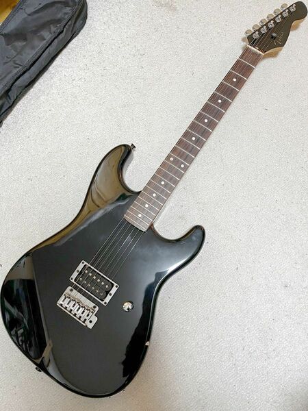 TokaiIワンハムのエレキギター ブラック 改造品 詳細不明 トーカイ 東海楽器 1ハム ストラト