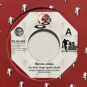 Ronnie Jones You And I (High Spirits Vocal) / (High Spirits Dub)